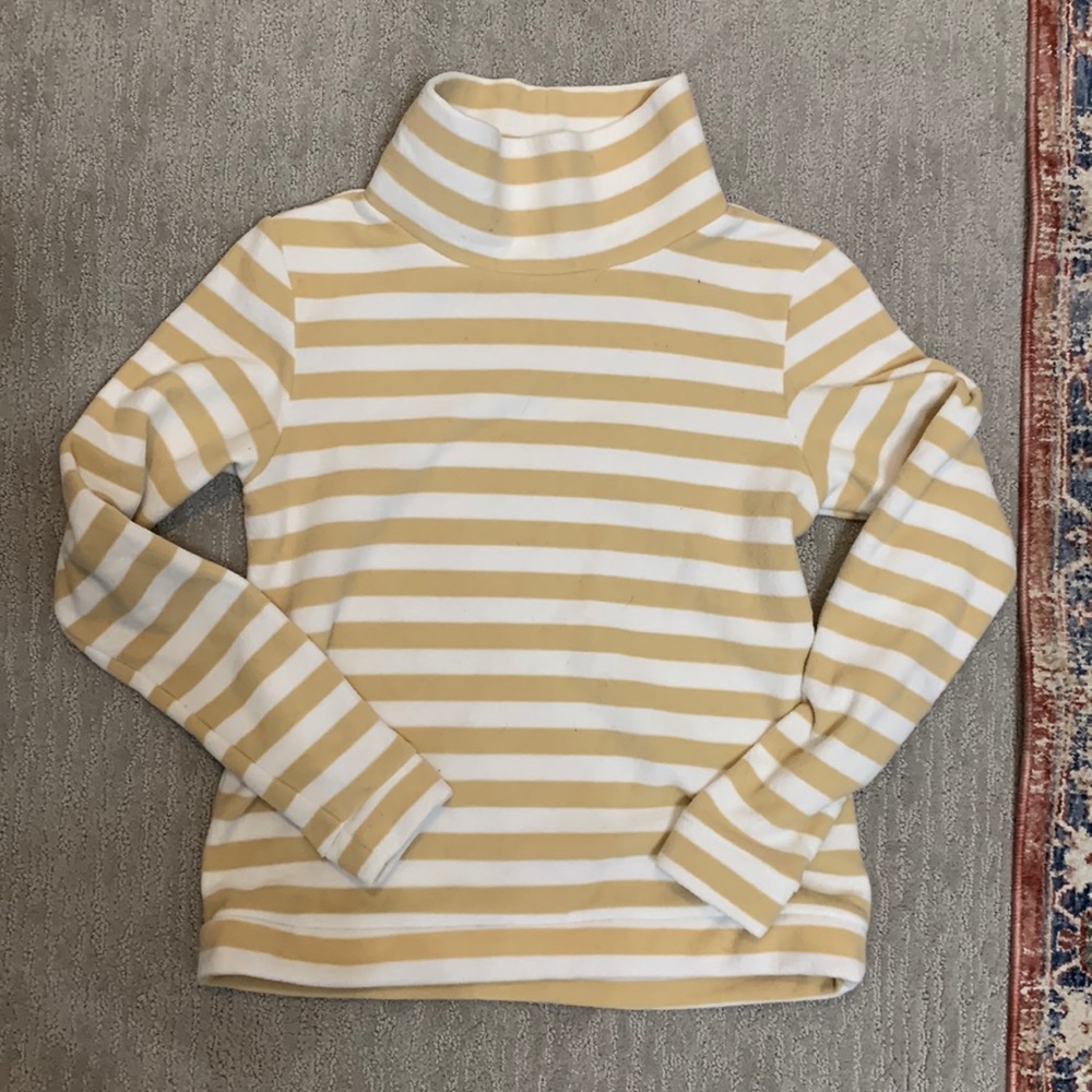 Dudley Stephens Tuckernuck Park Slope Fleece Turtle Neck Size XS Multi-Season!